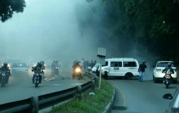 Bus de servicios especiales se accidentó en Las Palmas