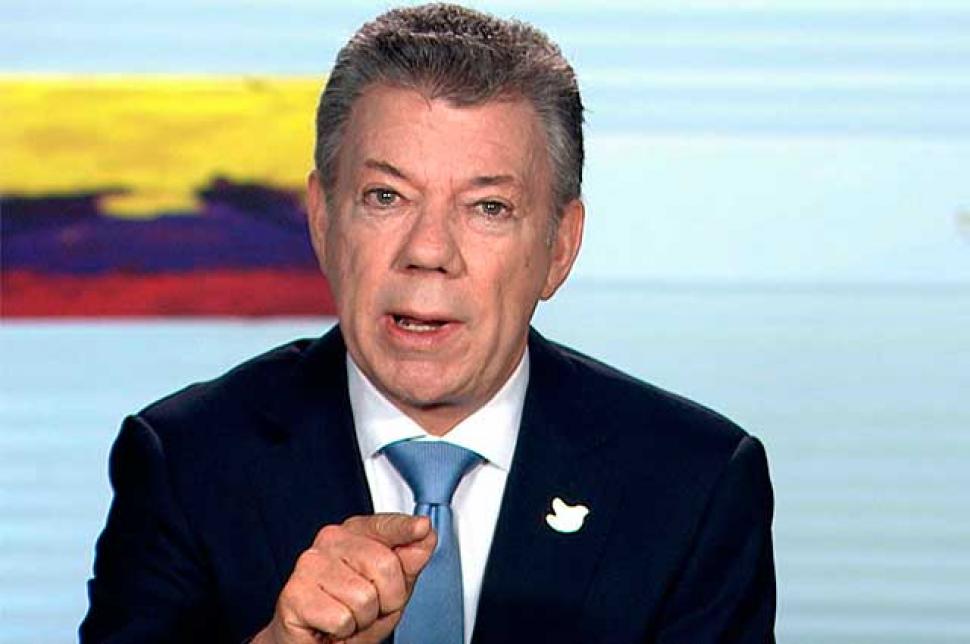 Santos defendió la aprobación del modelo de justicia