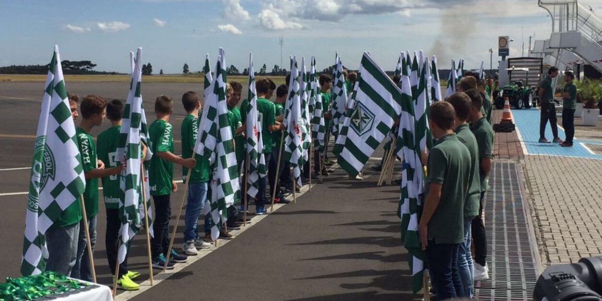 Nacional fue homenajeado por Chapecó