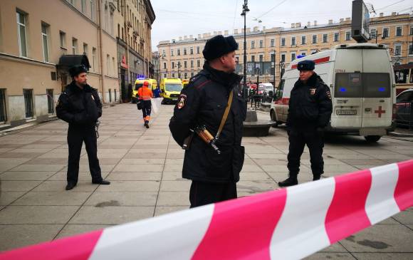 Por lo menos 10 muertos deja tren de San Petersburgo