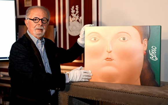 Fernando Botero presentó su libro de lujo con figuras femeninas