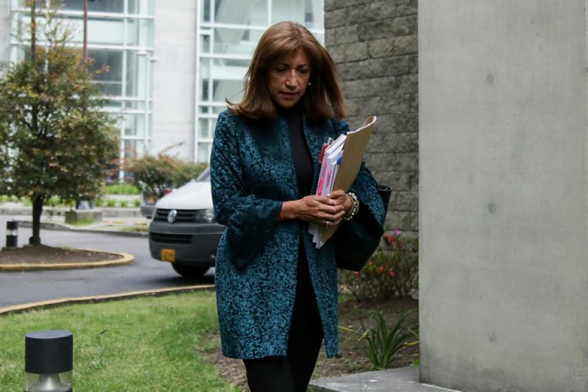 Martha Lucía Zamora, a imputación por encubrir salida de exjefes de las Farc