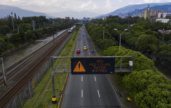 Así quedó el pico y placa de 24 horas en el Aburrá